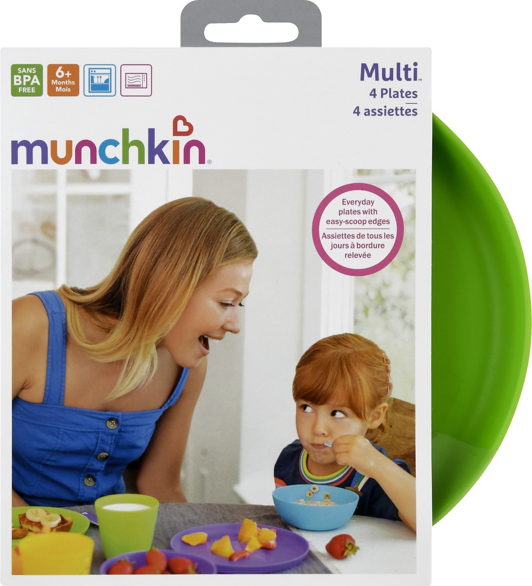 slide 5 of 10, Munchkin Multi Plates 4 ea, 4 ct