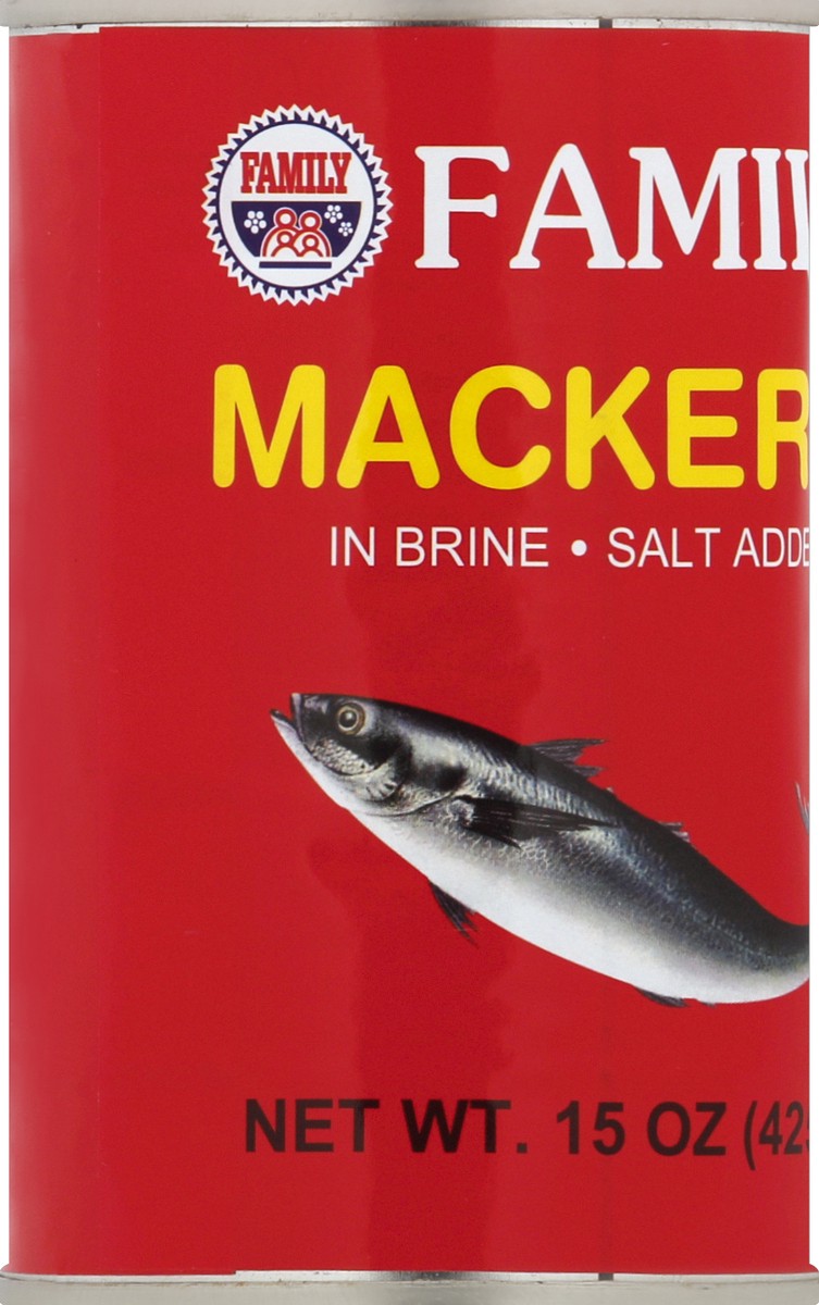 slide 6 of 7, Family Mackerel 15 oz, 