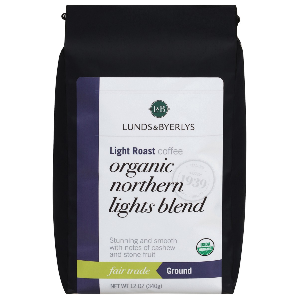 slide 1 of 9, Lunds & Byerlys Organic Light Roast Ground Northern Lights Blend Coffee 12 oz, 12 oz