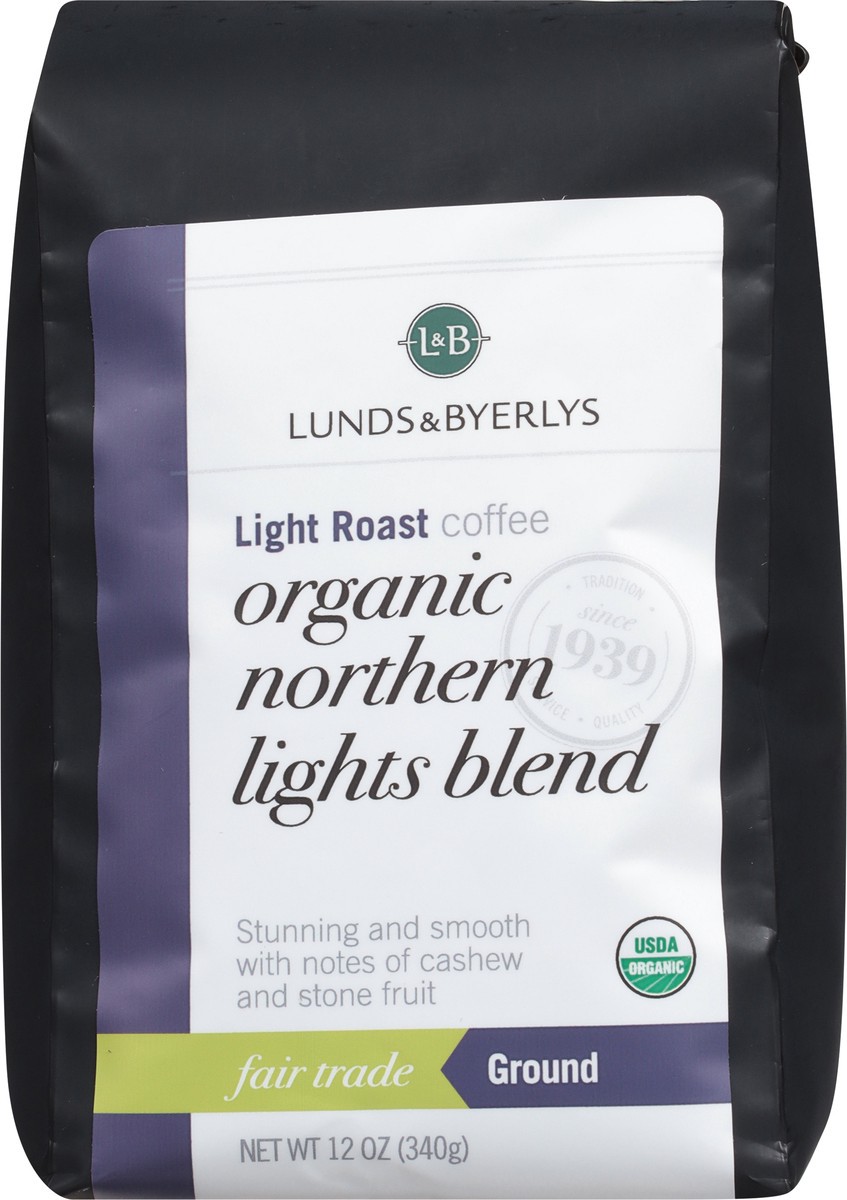 slide 5 of 9, Lunds & Byerlys Organic Light Roast Ground Northern Lights Blend Coffee 12 oz, 12 oz