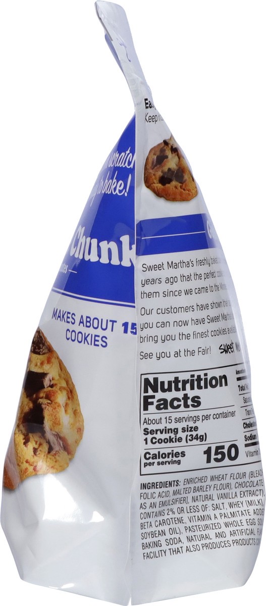 slide 3 of 14, Sweet Martha's Cookie Jar Gourmet Chocolate Chunk Cookie Dough 20 oz, 20 oz