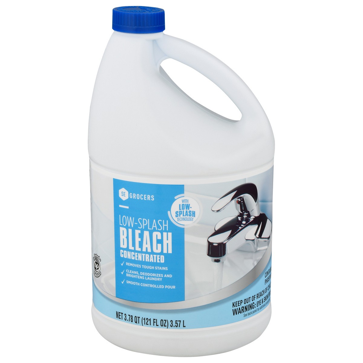 slide 10 of 12, Se Grocers Ls Bleach 121Oz, 121 oz