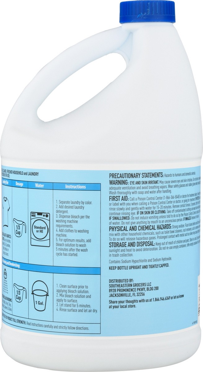 slide 12 of 12, Se Grocers Ls Bleach 121Oz, 121 oz