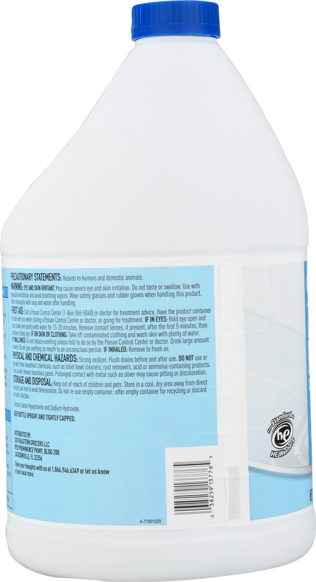 slide 3 of 12, Se Grocers Ls Bleach 121Oz, 121 oz