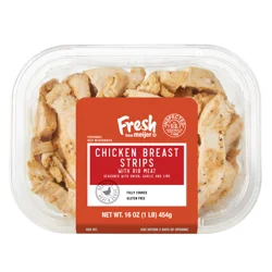 Fresh from Meijer Chicken Breast Strips, 16 oz.