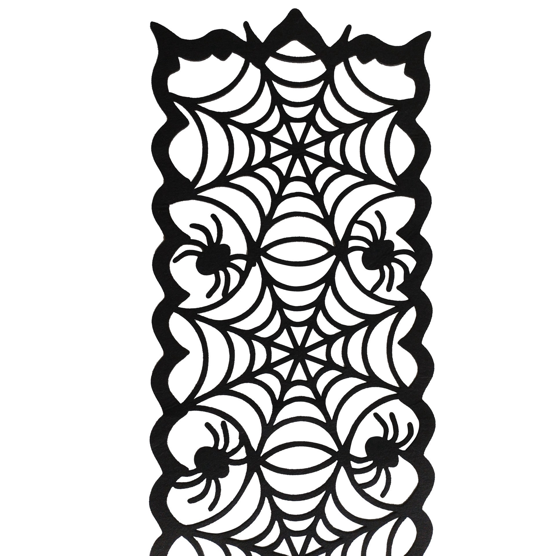 slide 3 of 5, 72" X 13" Spiderweb Table Runner By Celebrate It, 72 in x 13 in