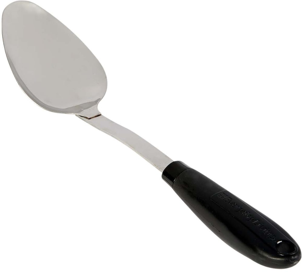 slide 1 of 1, Everyday Living Stainless Steel Basting Spoon - Black, 1 ct