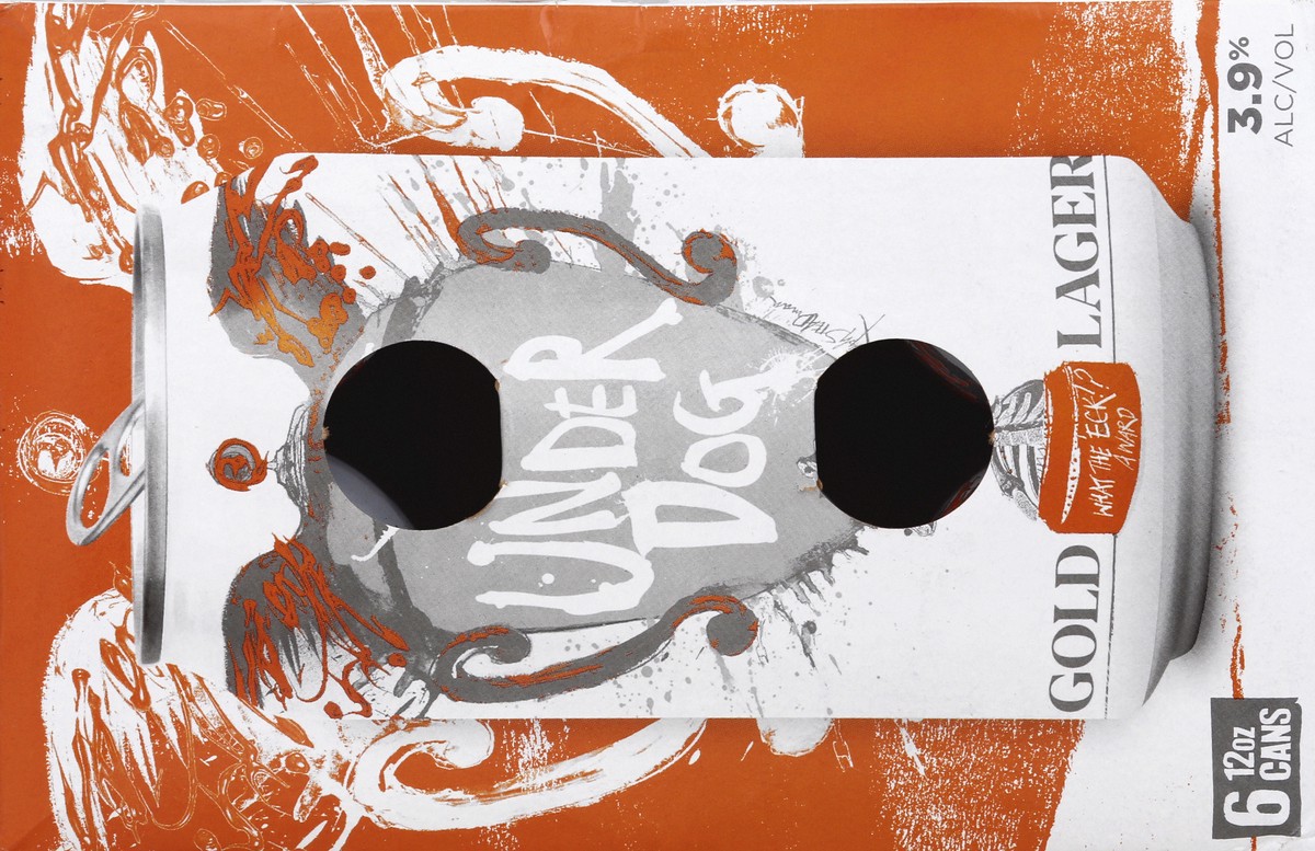 slide 2 of 6, Flying Dog Beer, Gold Lager, Under Dog, 6 ct