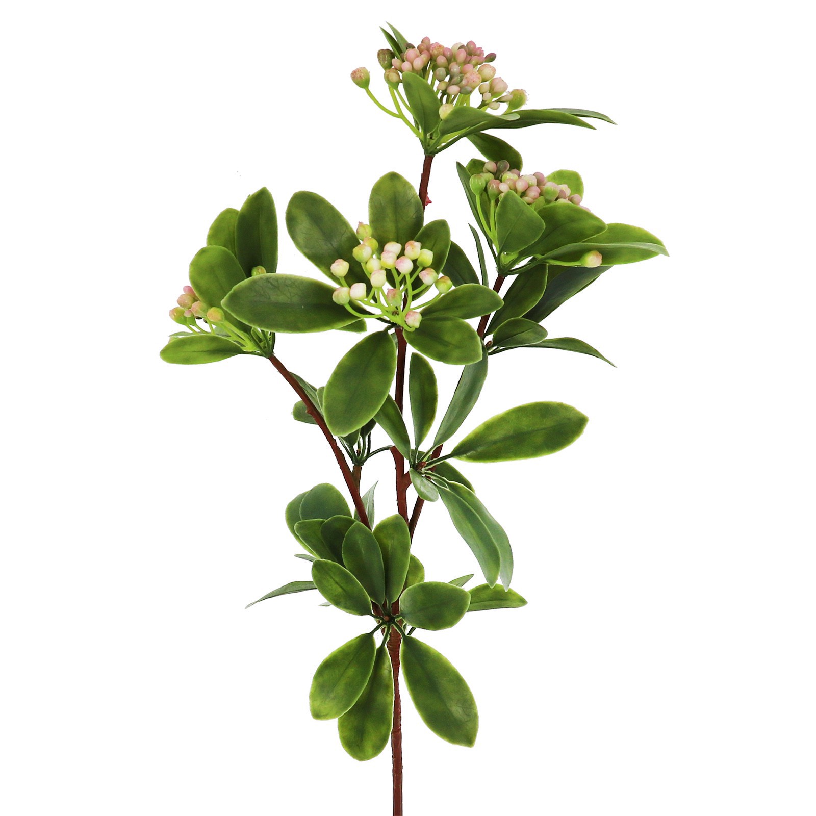 slide 2 of 2, 26" Pink Berry With Foliage Stem By Ashland, 26 in