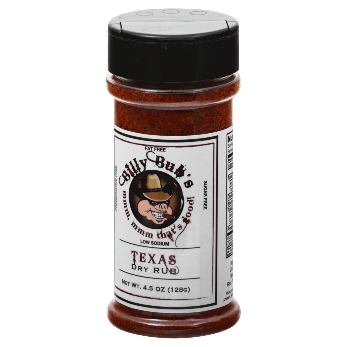 slide 6 of 10, Billy Bubs Texas Dry Rub 4.5 oz, 4.5 oz