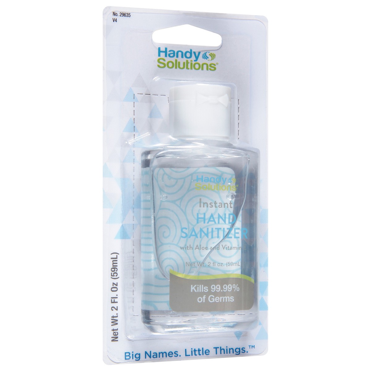 slide 3 of 9, Handy Solutions Instant With Aloe and Vitamin E Hand Sanitizer 2 fl oz, 2 fl oz