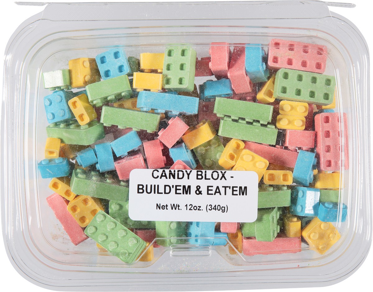 slide 6 of 13, JLM Manufacturing Build'Em & Eat'Em Candy Blox 12 oz, 12 oz