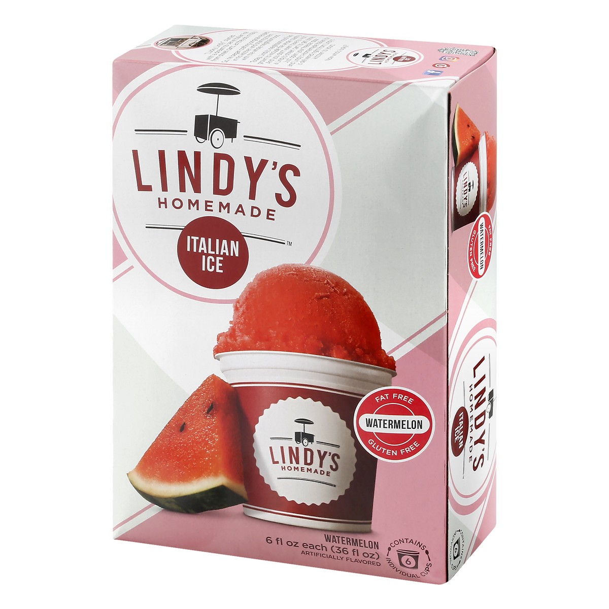 slide 12 of 13, Lindys Italian Ice 6 ea, 6 ct