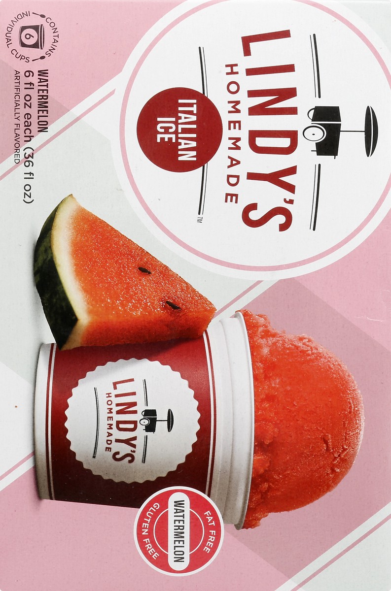 slide 9 of 13, Lindys Italian Ice 6 ea, 6 ct