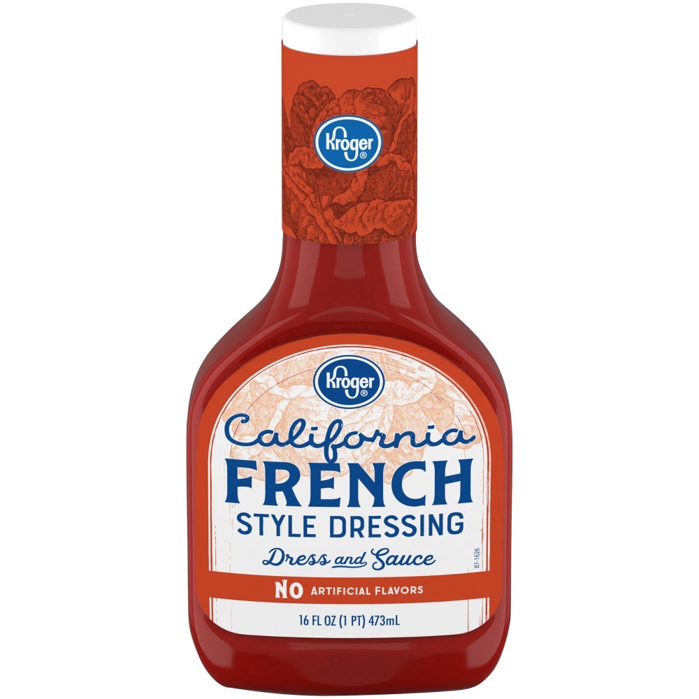 slide 3 of 3, Kroger California French Style Dressing, 16 fl oz