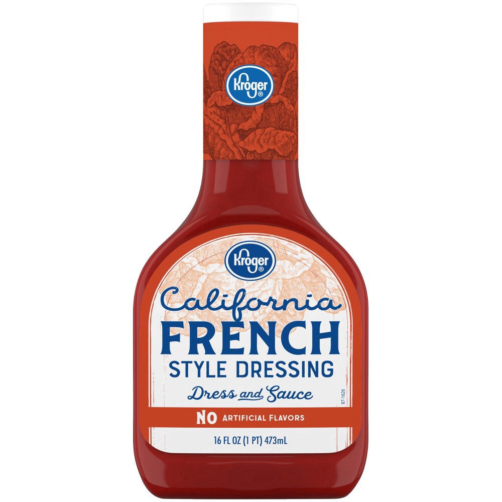 slide 1 of 4, Kroger California French Style Dressing, 16 fl oz