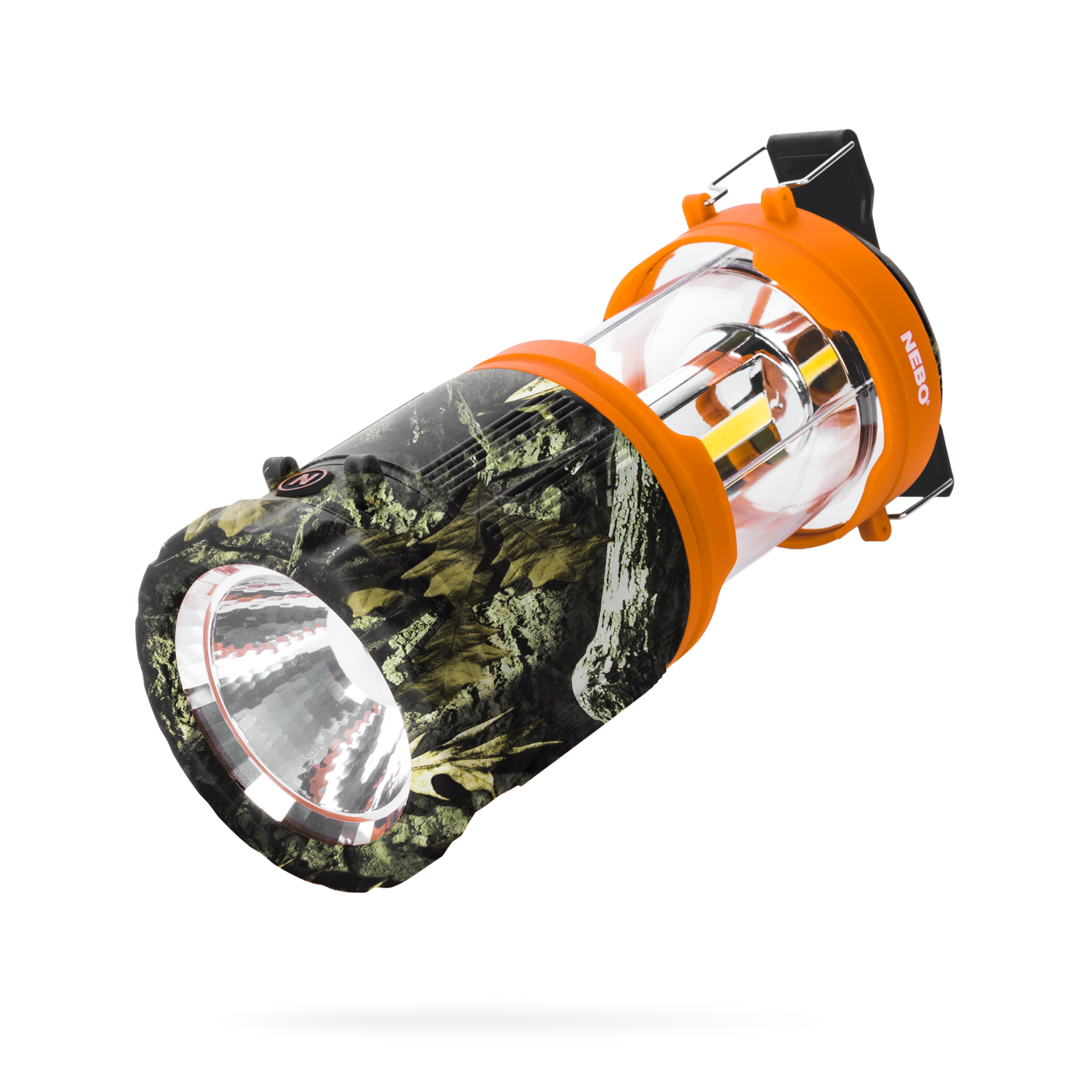 slide 2 of 5, NEBO Pop-Up Lantern-Orange Camo, 1 ct