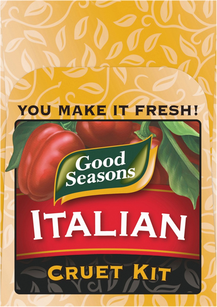 slide 9 of 9, Good Seasons Italian Dressing & Recipe Seasoning Mix with Free Cruet Kit, 2 ct Packets, 2 ct