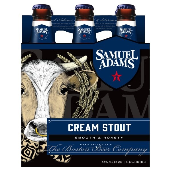 slide 1 of 1, Samuel Adams Cream Stout, 6 ct; 12 oz