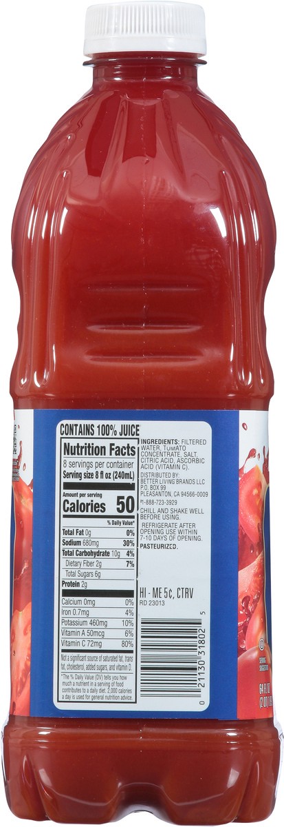 slide 7 of 9, Signature Select Tomato 100% Juice 64 fl oz,