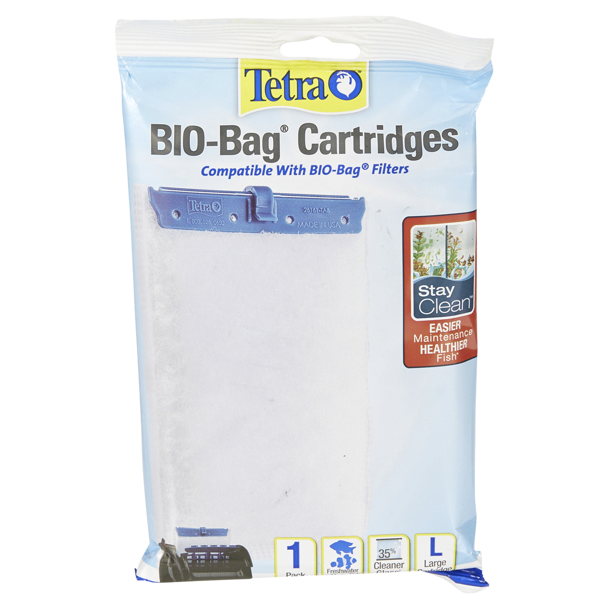 slide 1 of 1, Tetra Stayclean Large Cartridge, 1 ct