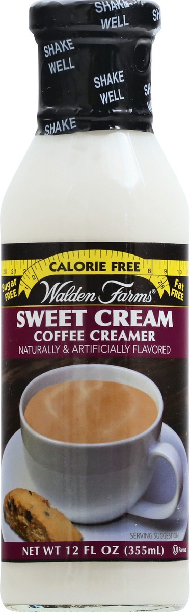 slide 6 of 9, Walden Farms Sweet Cream Creamer, 12 fl oz