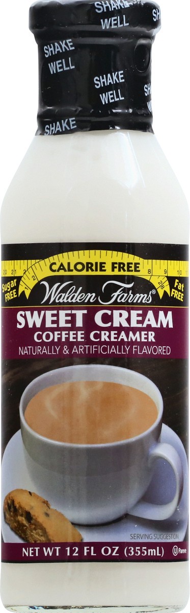 slide 1 of 9, Walden Farms Sweet Cream Creamer - 12 fl oz, 12 fl oz