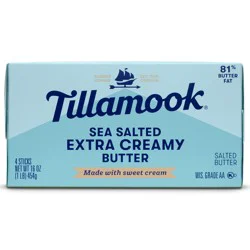 Tillamook Extra Creamy Sea Salted Butter - 4 Sticks