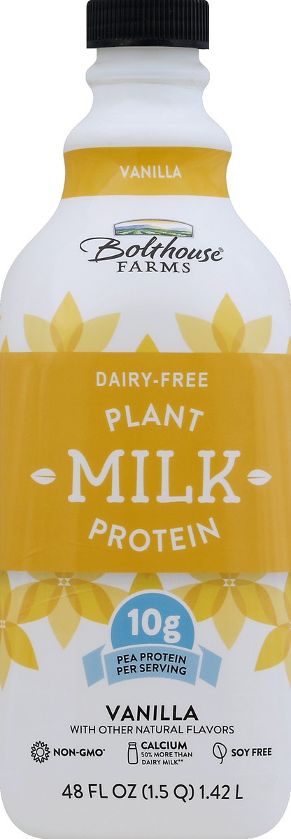 slide 4 of 4, Bolthouse Farms Vanilla Plant Protein Milk, 48 fl oz