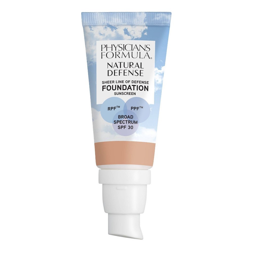 slide 2 of 3, Physicians Formula Natural Defense Foundation Fair To Light, 1 oz