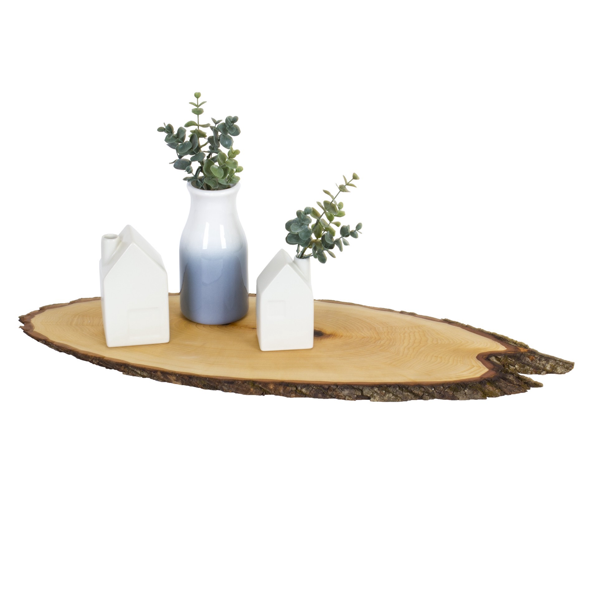 slide 5 of 5, Walnut Hollow Basswood Country Round, Elongated, 17 in to 24 in