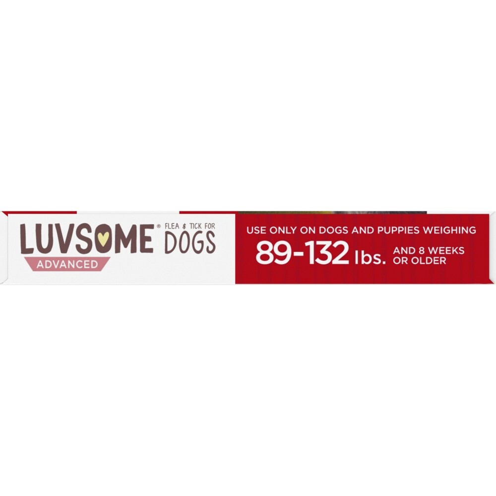 slide 4 of 6, Luvsome Advanced Flea Tick Applicators For Dogs, 3 ct