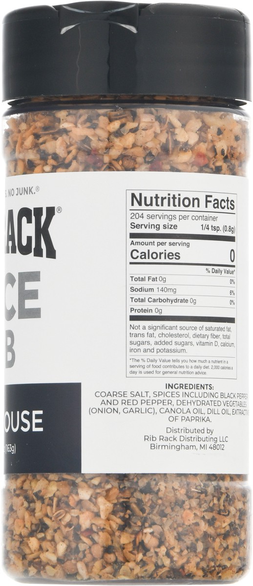 slide 4 of 13, Rib Rack Steakhouse Spice Rub, 5.75 oz