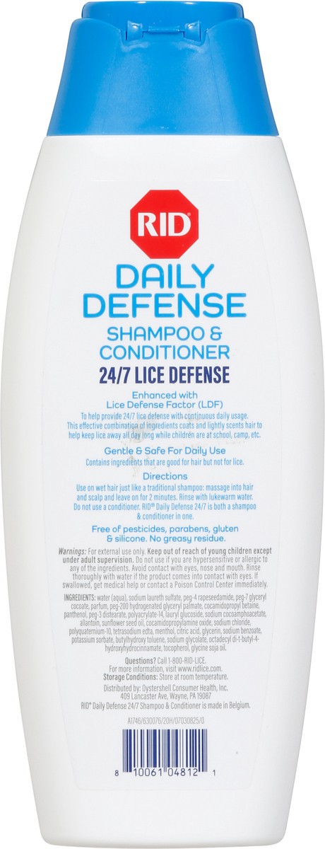slide 9 of 13, RID Daily Defense Shampoo & Conditioner 10.1 fl oz, 10.1 oz