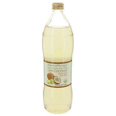 slide 1 of 1, Central Market Organic Italian Soda Lime Coconut - 750 ml, 750 ml