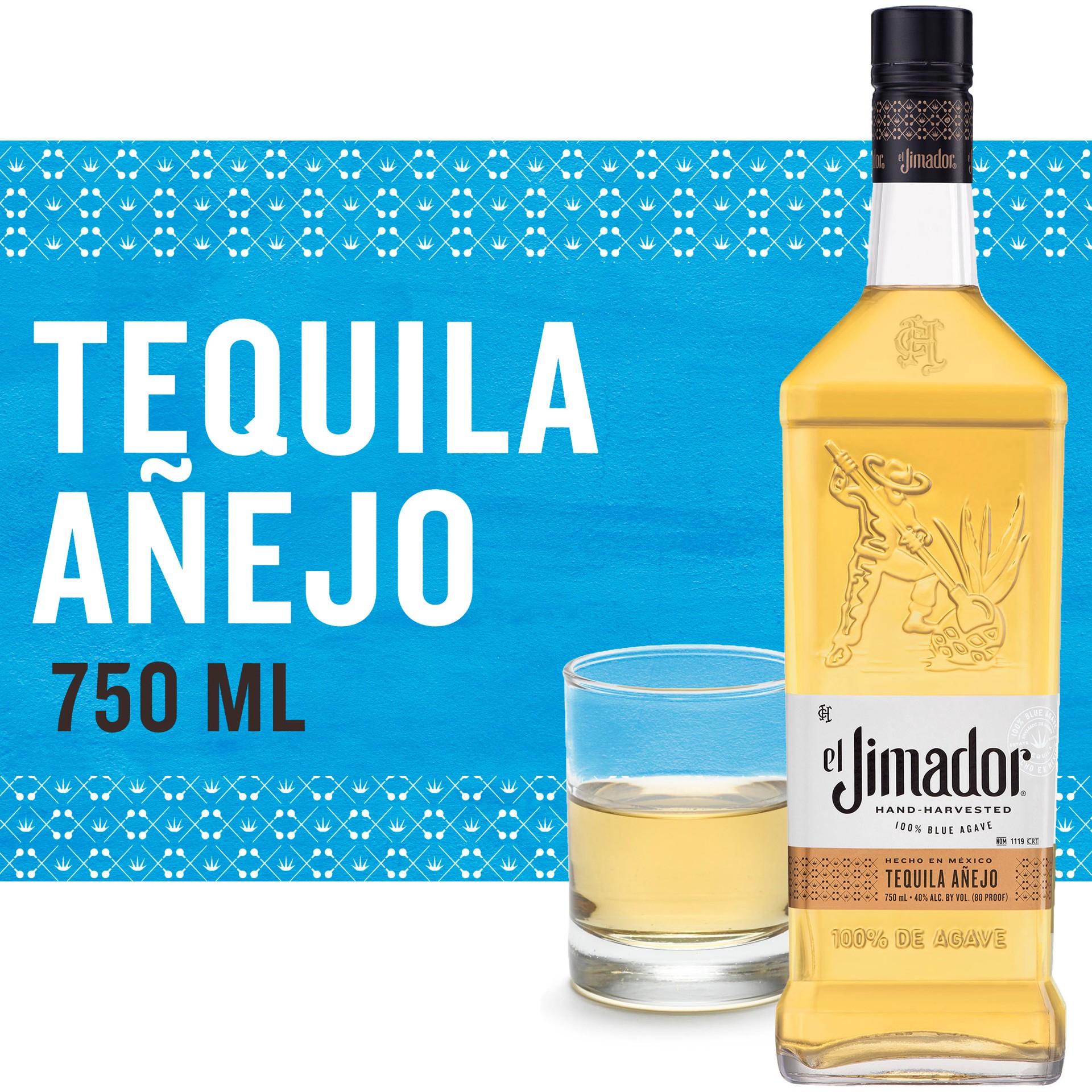 slide 2 of 9, El Jimador Añejo Tequila 750 mL 80 Proof, 750 ml