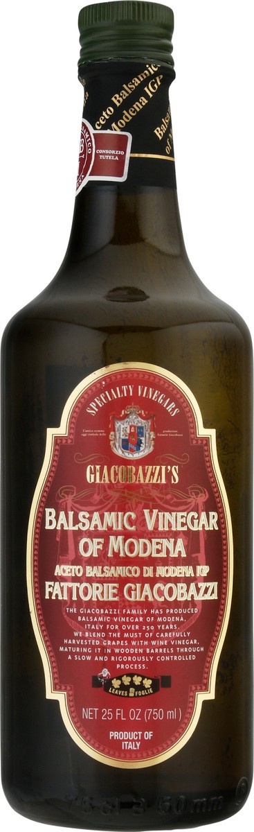 slide 2 of 12, Giacobazzi's Balsamic Vinegar of Modena 25 ml, 25.36 fl oz