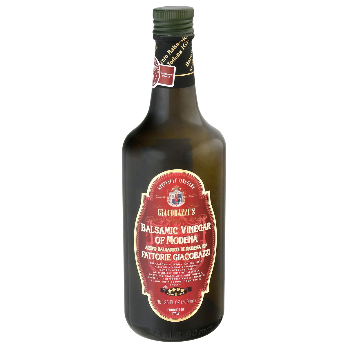 slide 4 of 12, Giacobazzi's Balsamic Vinegar of Modena 25 ml, 25.36 fl oz