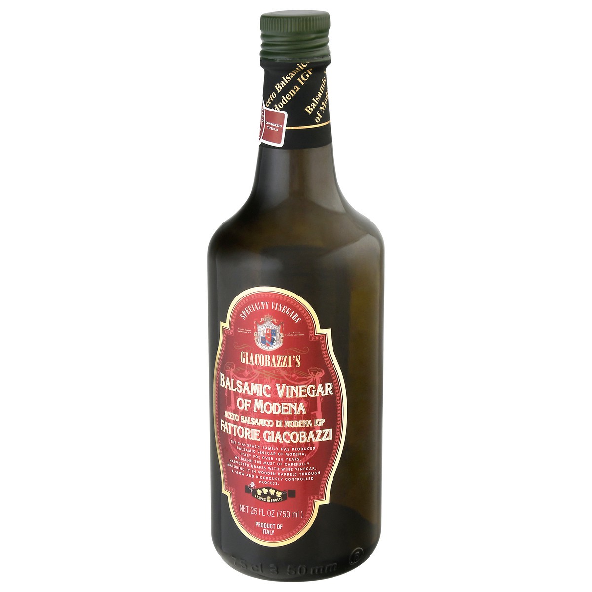 slide 7 of 12, Giacobazzi's Balsamic Vinegar of Modena 25 ml, 25.36 fl oz