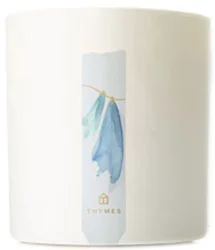 Washed Linen Poured Candle