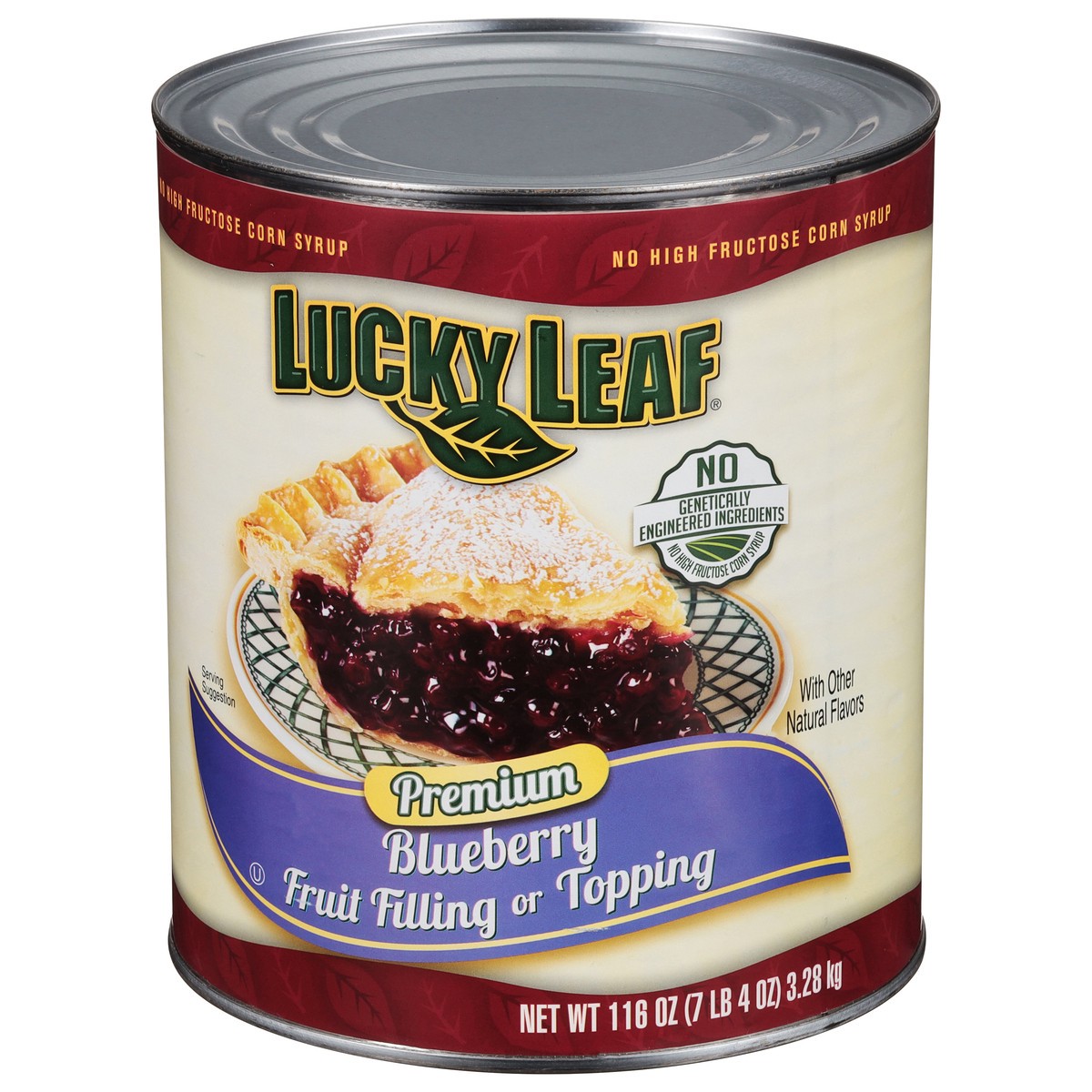 slide 5 of 12, Lucky Leaf Premium Blueberry Fruit Filling 116 oz, 116 oz