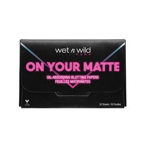 slide 1 of 1, wet n wild Pump: On Your Matte, Oil-Absorbing Blotting Papers, 1 ct