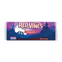 Red Vines Original Red Halloween Twists, 4oz Tray