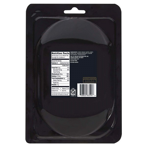 slide 5 of 5, FREDERIKS BY MEIJER Frederik's By Meijer Sliced Honey Turkey Breast, 8 oz, 8 oz