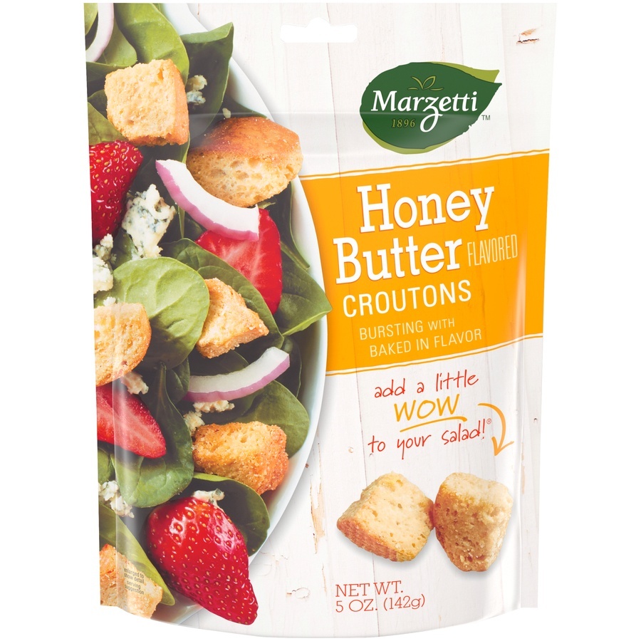 slide 1 of 8, Marzetti Honey Butter Croutons, 5 oz