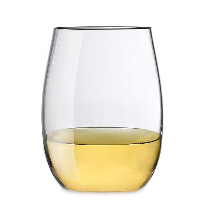 slide 1 of 2, Fortessa D&V OutSide Stemless White Wine Glasses, 6 ct