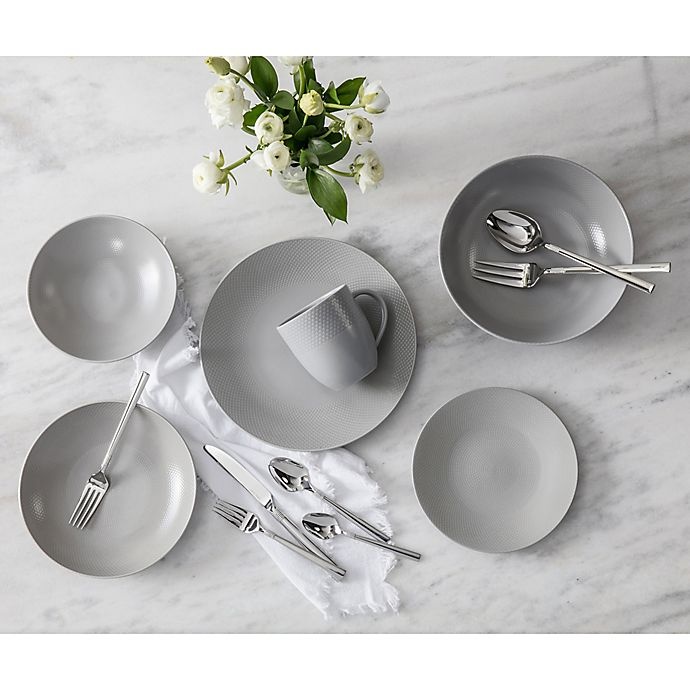 slide 7 of 9, Fortessa Trilliant Dinnerware Set - Stone, 16 ct