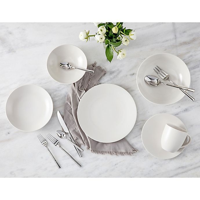 slide 6 of 7, Fortessa Trilliant Dinnerware Set - Ivory, 16 ct