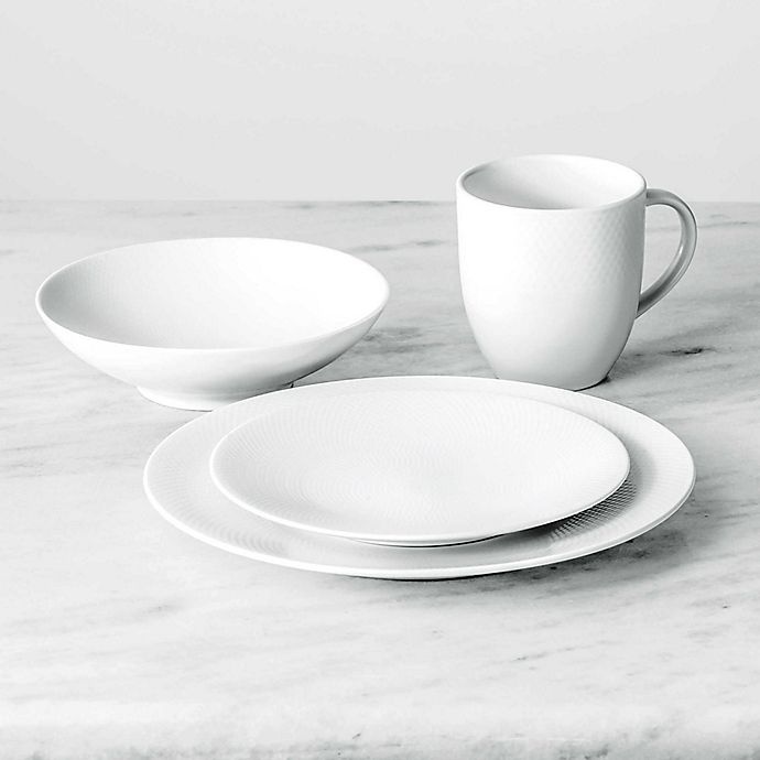 slide 8 of 11, Fortessa Trilliant Dinner Plates - White, 4 ct