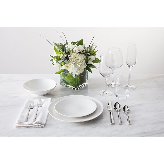 slide 4 of 11, Fortessa Trilliant Salad Plates - White, 4 ct